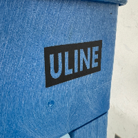 Uline Cleaning Supply Rolling Cart image 2
